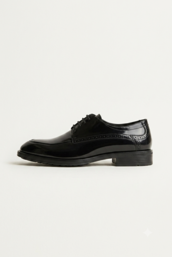 S5 SHOES SHINY BLACK
